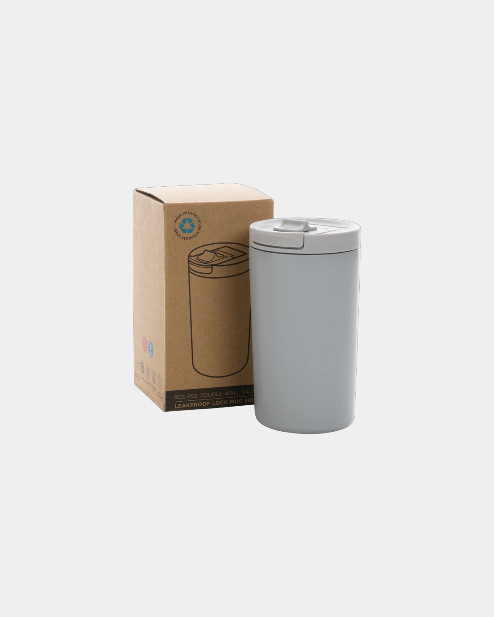 Mug thermisch gerecycled RVS 300ml om te personaliseren - 5