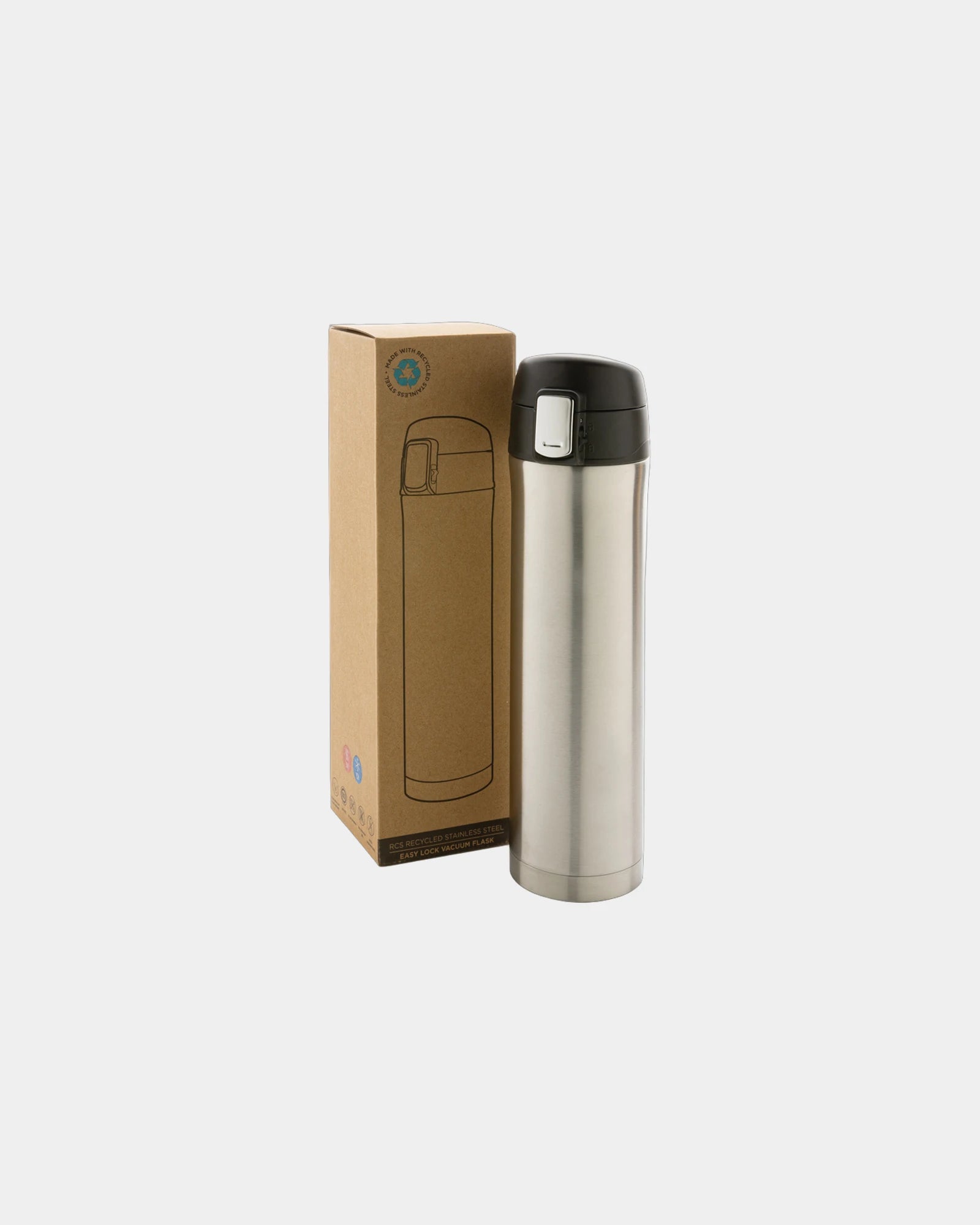 Thermosfles van gerecycled rvs RCS om te personaliseren - 13