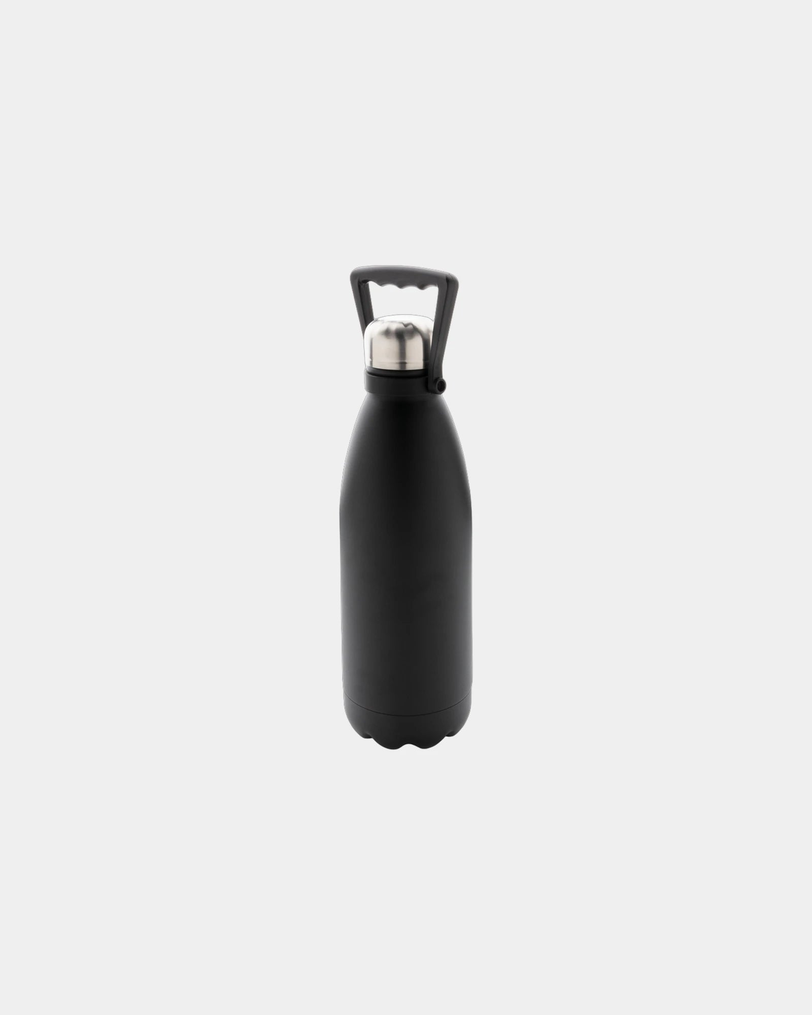 Thermosfles van gerecycled rvs RCS 1,5L om te personaliseren - Zwart
