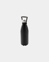 Thermosfles van gerecycled rvs RCS 1,5L om te personaliseren - Zwart