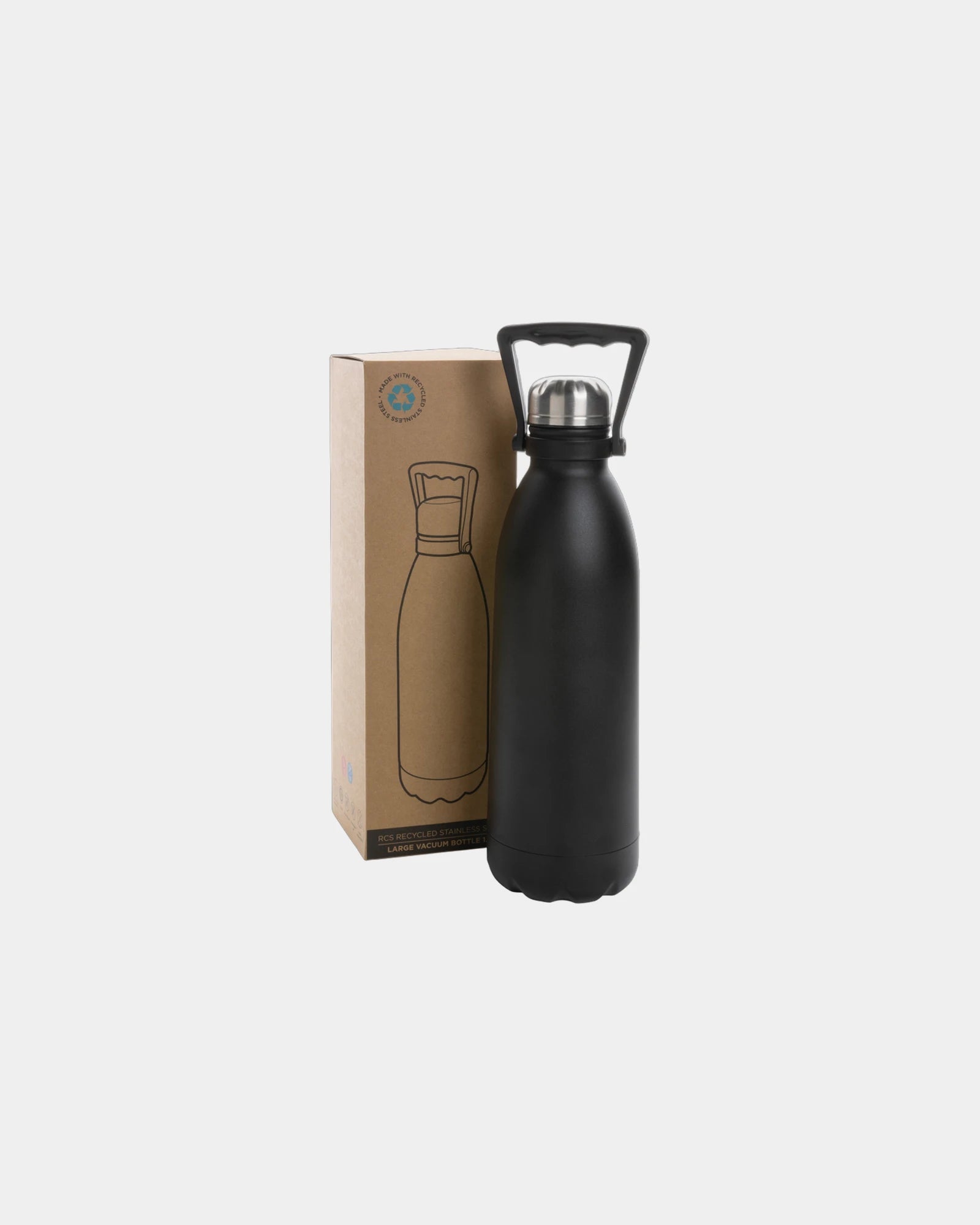 Thermosfles van gerecycled rvs RCS 1,5L om te personaliseren - 3