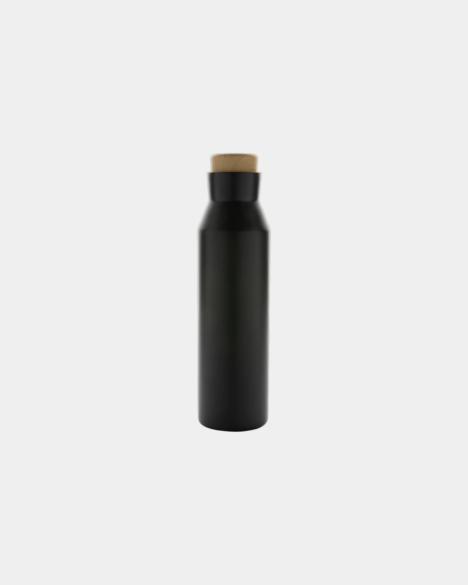 Thermosfles van gerecycled rvs RCS om te personaliseren - Zwart