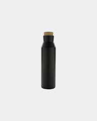 Thermosfles van gerecycled rvs RCS om te personaliseren - Zwart