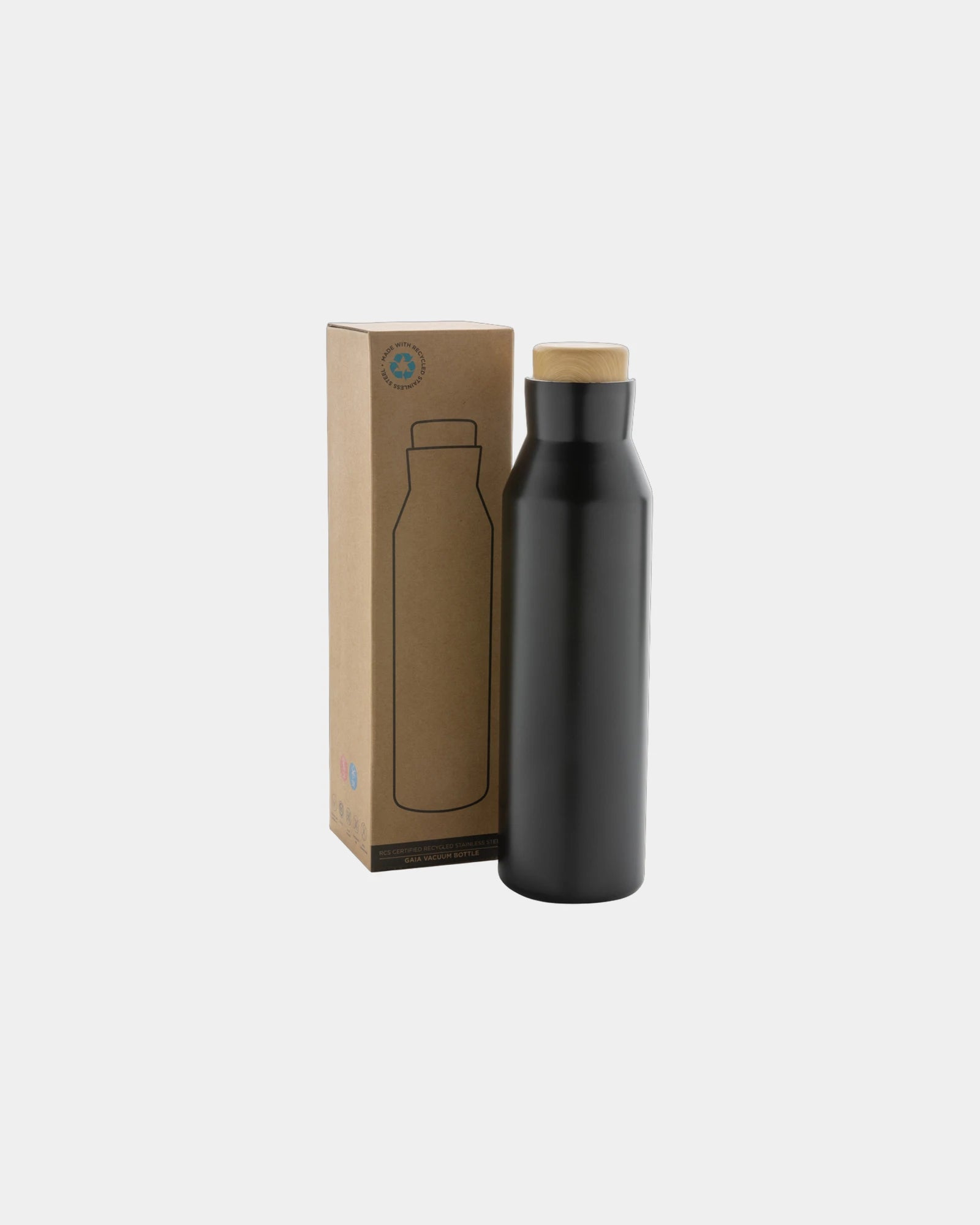 Thermosfles van gerecycled rvs RCS om te personaliseren - 2