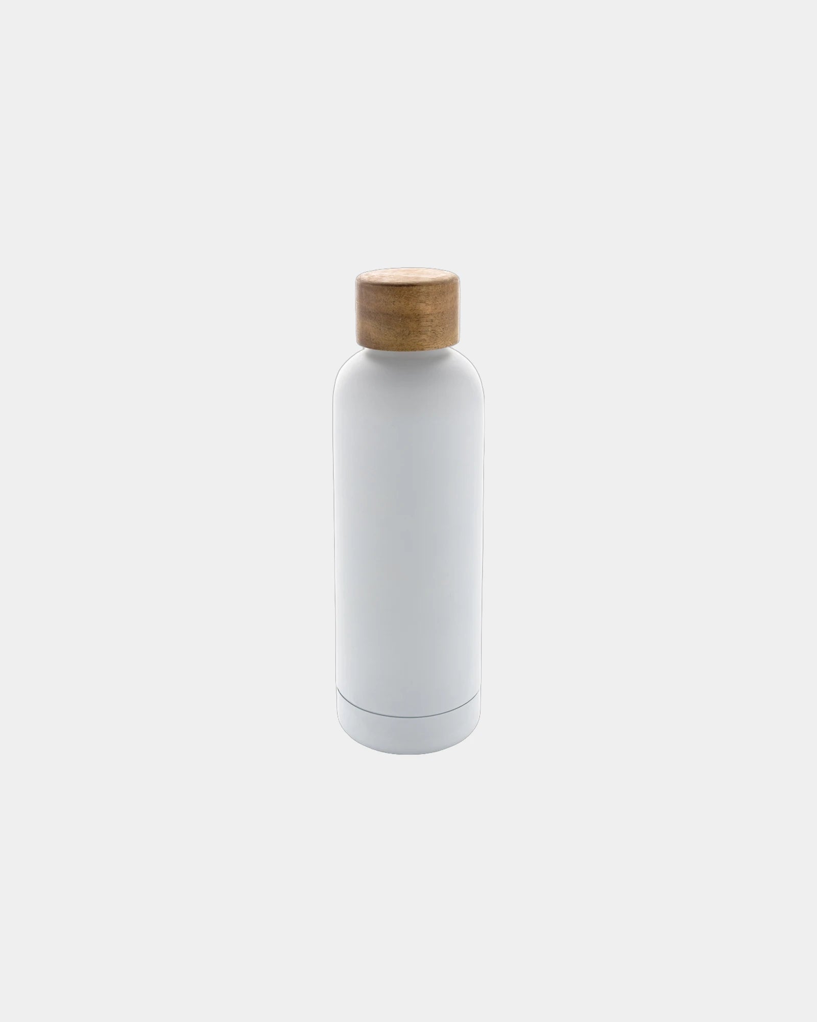 Thermosfles van gerecycled rvs 500ml om te personaliseren - Wit