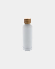 Thermosfles van gerecycled rvs 500ml om te personaliseren - Wit