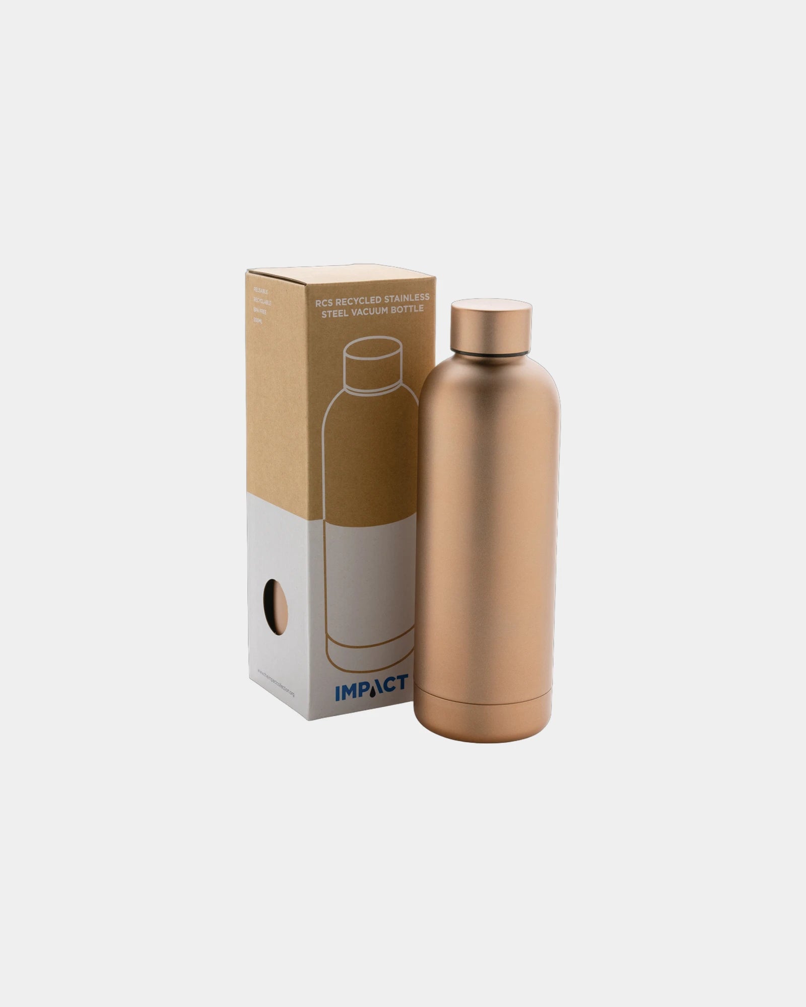 Thermosfles van gerecycled rvs 500ml om te personaliseren - 42