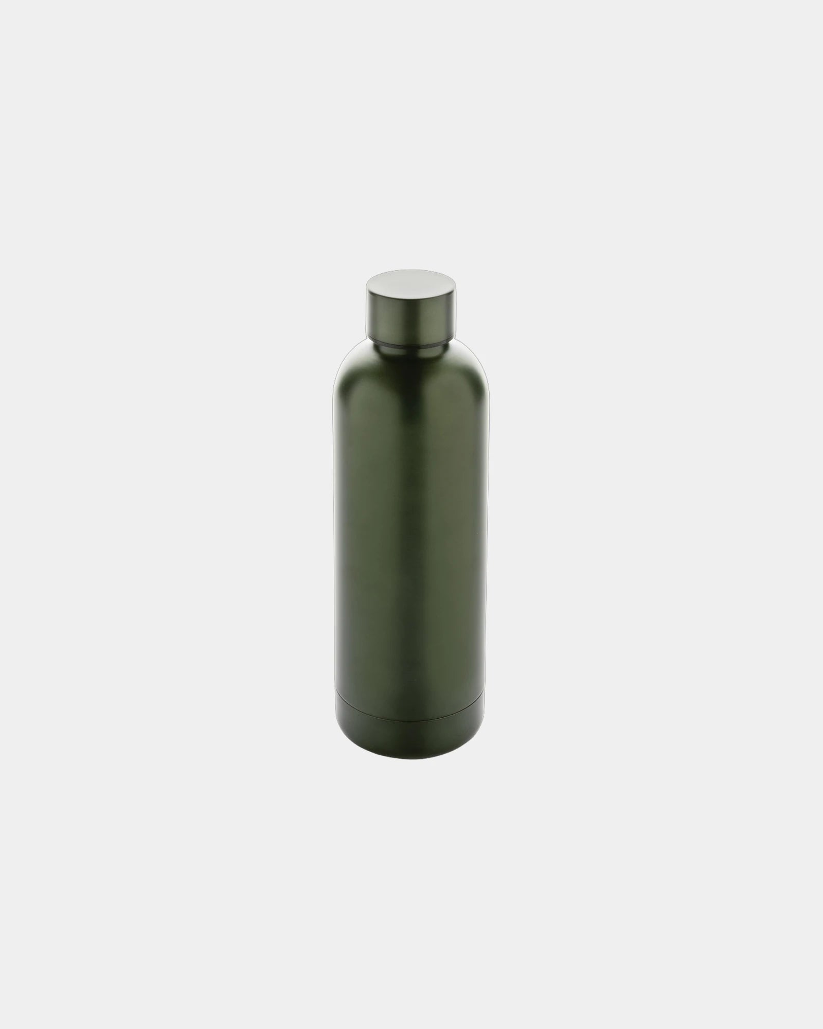 Thermosfles van gerecycled rvs 500ml om te personaliseren - Groen