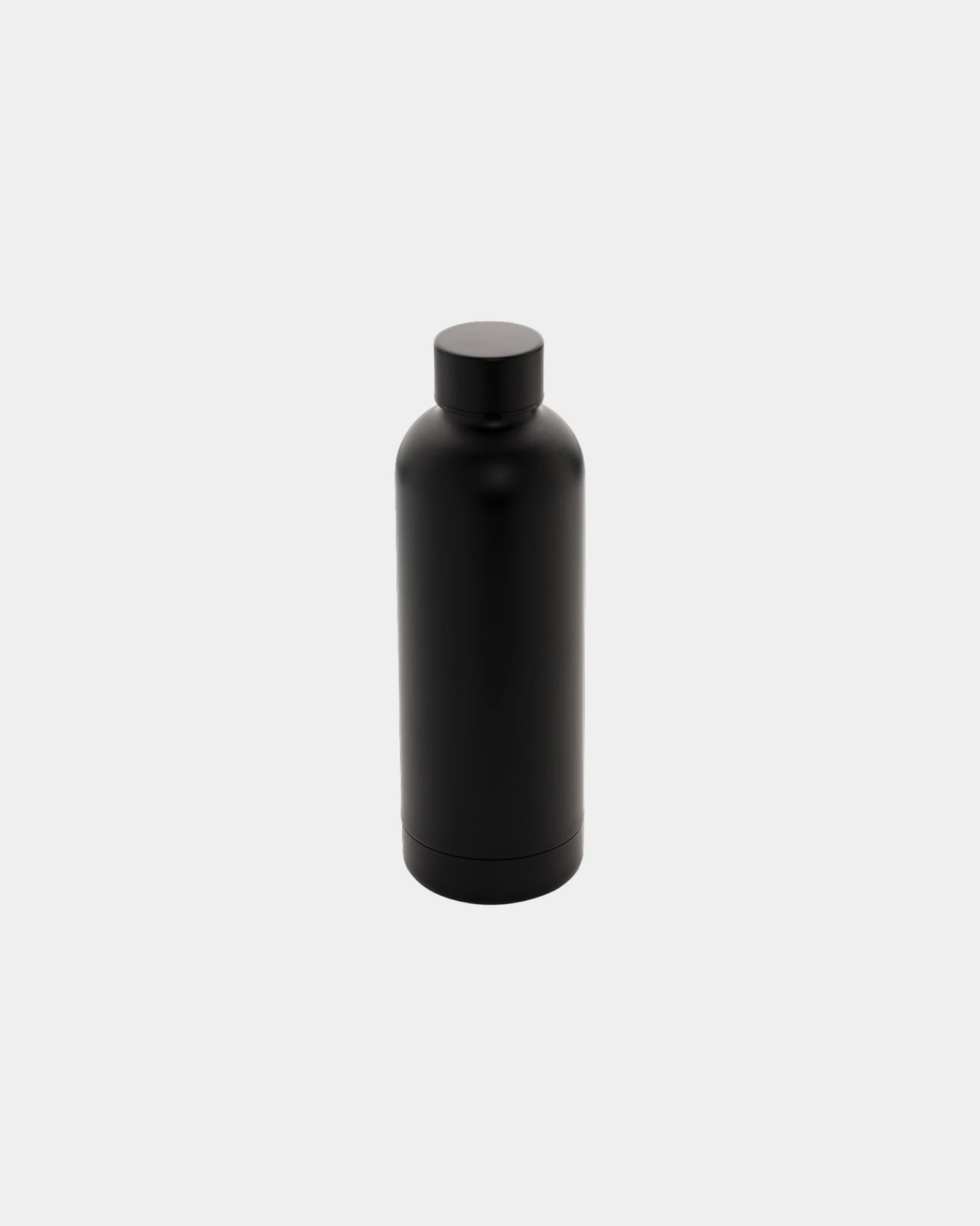 Thermosfles van gerecycled rvs 500ml om te personaliseren - Zwart