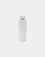 Thermosfles van gerecycled rvs 500ml om te personaliseren - Wit