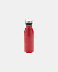 Drinkfles van gerecycled RVS 500ml om te personaliseren - Rood