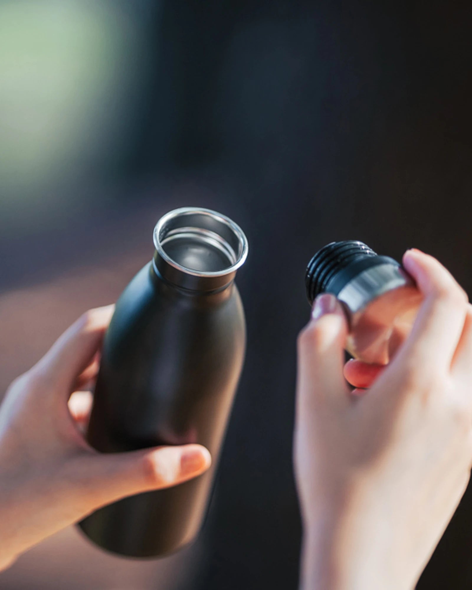 Drinkfles van gerecycled RVS 500ml om te personaliseren - 11