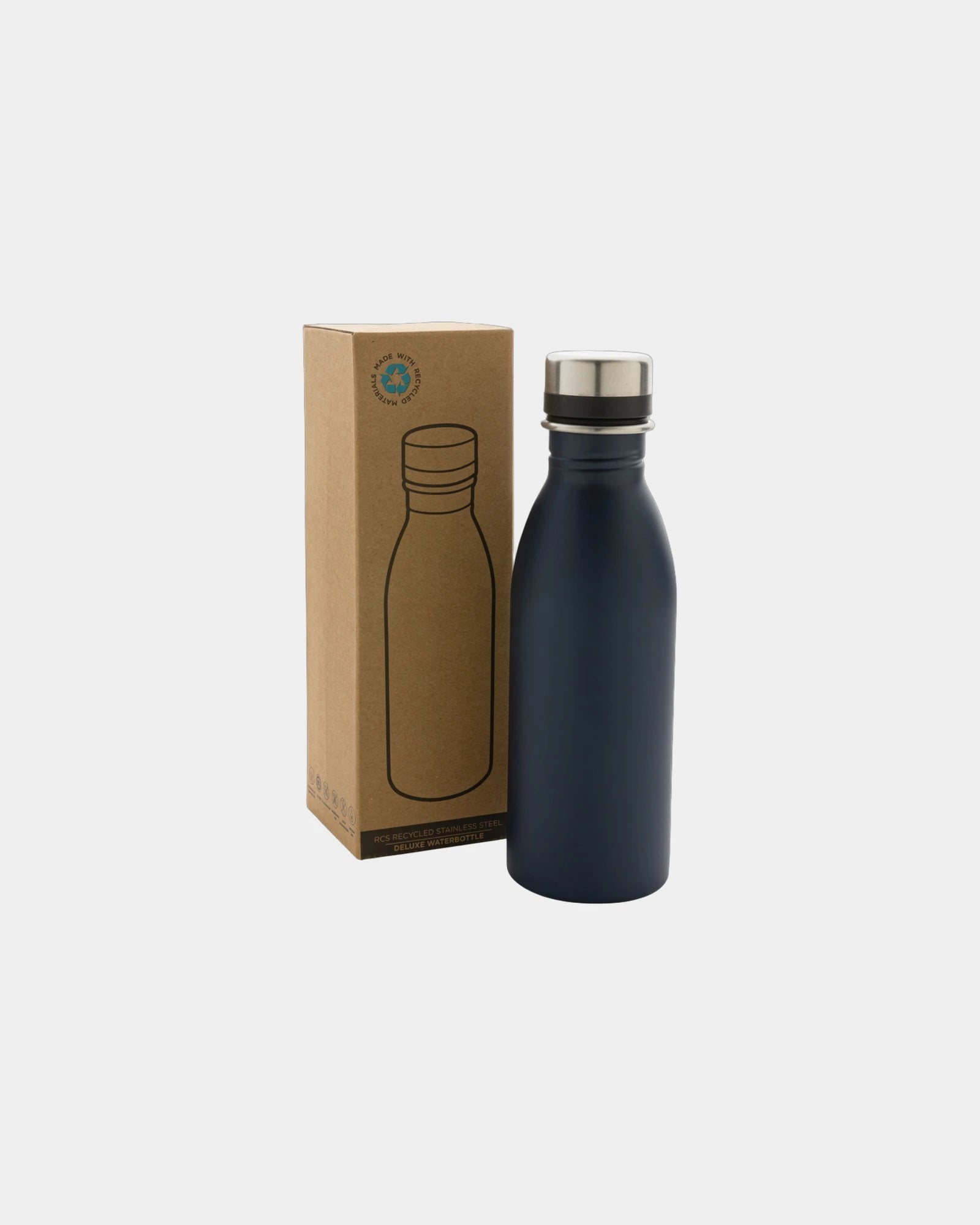Drinkfles van gerecycled RVS 500ml om te personaliseren - 3