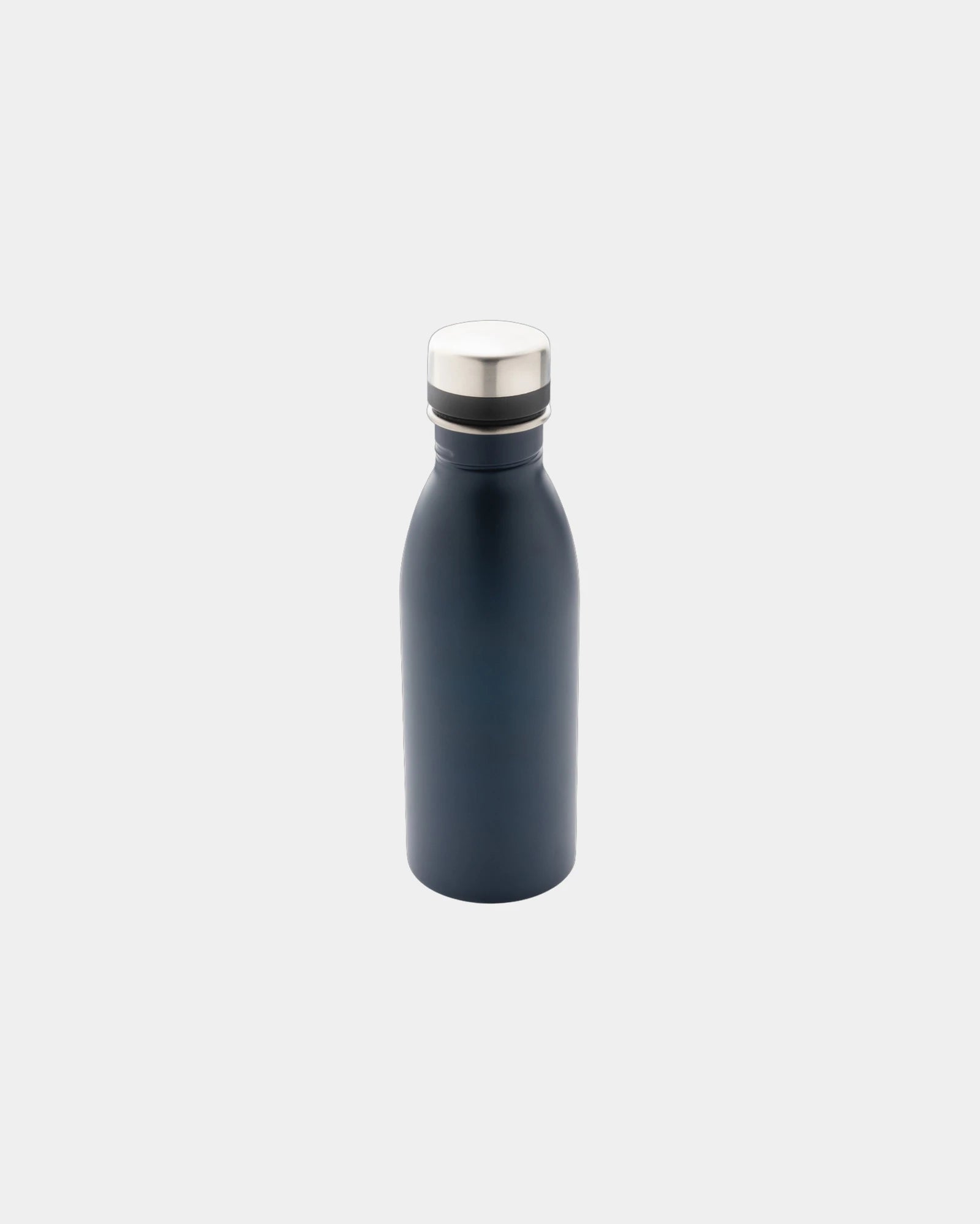 Drinkfles van gerecycled RVS 500ml om te personaliseren - Marineblauw