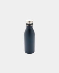 Drinkfles van gerecycled RVS 500ml om te personaliseren - Marineblauw