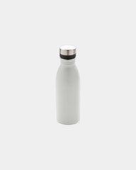 Drinkfles van gerecycled RVS 500ml om te personaliseren - Wit