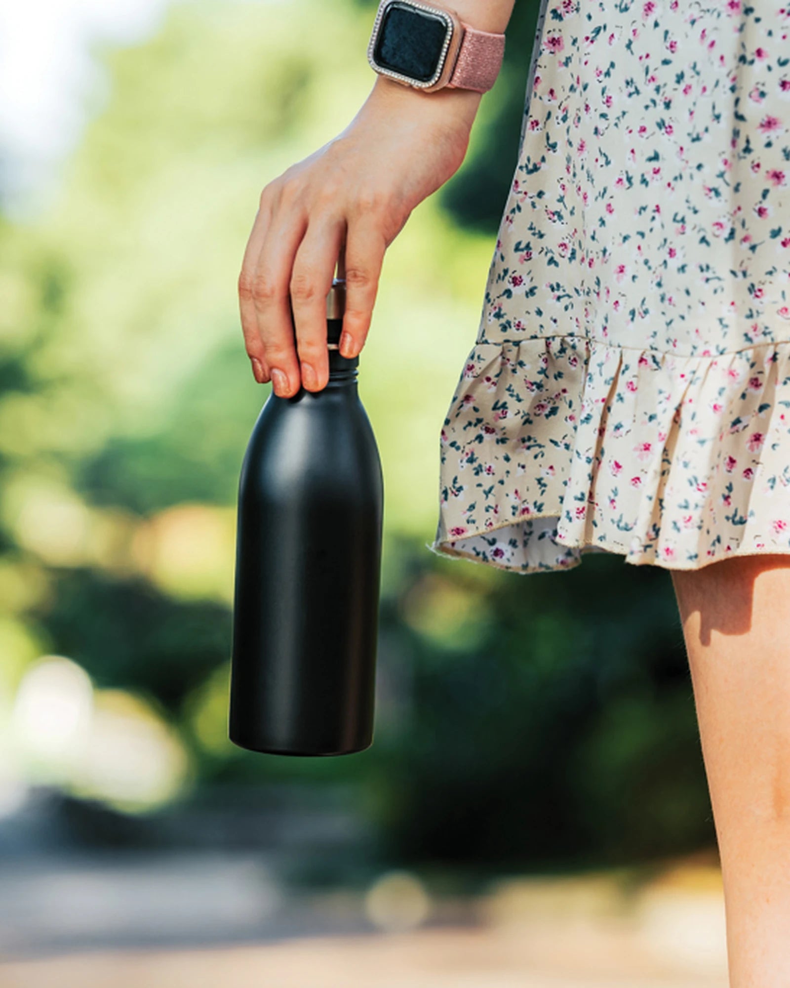 Drinkfles van gerecycled RVS 500ml om te personaliseren - 9
