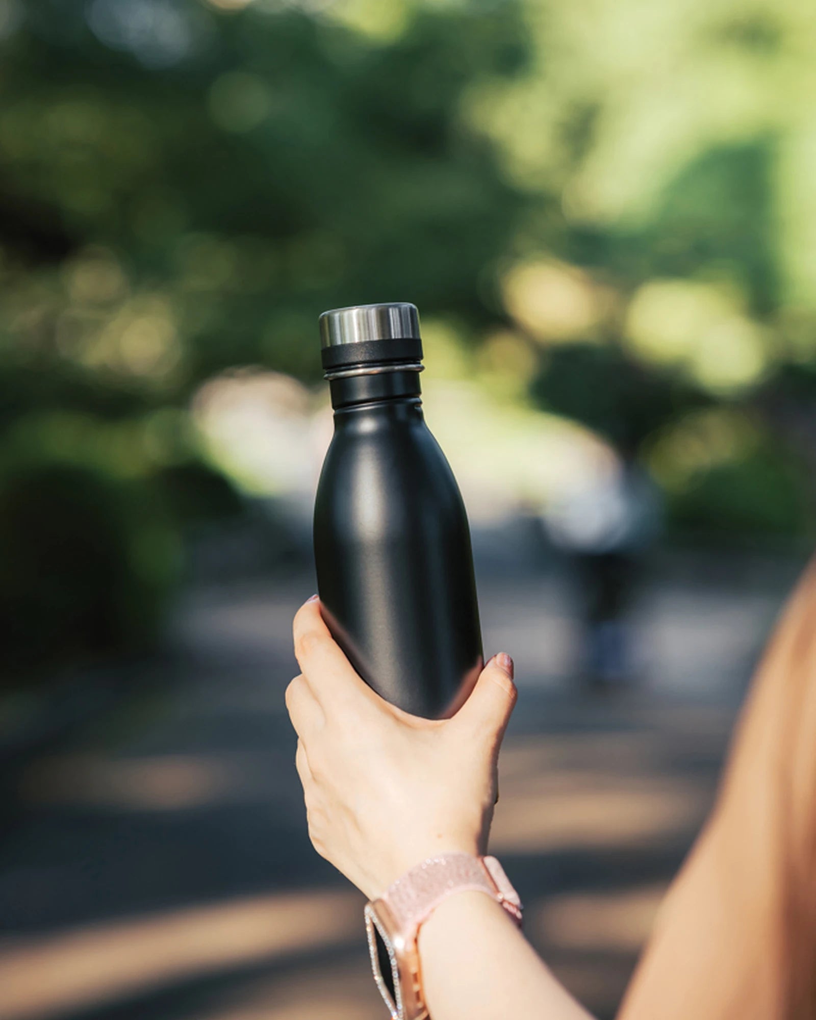 Drinkfles van gerecycled RVS 500ml om te personaliseren - 10