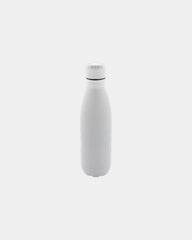 Drinkfles van gerecycled RVS 500ml om te personaliseren - Wit