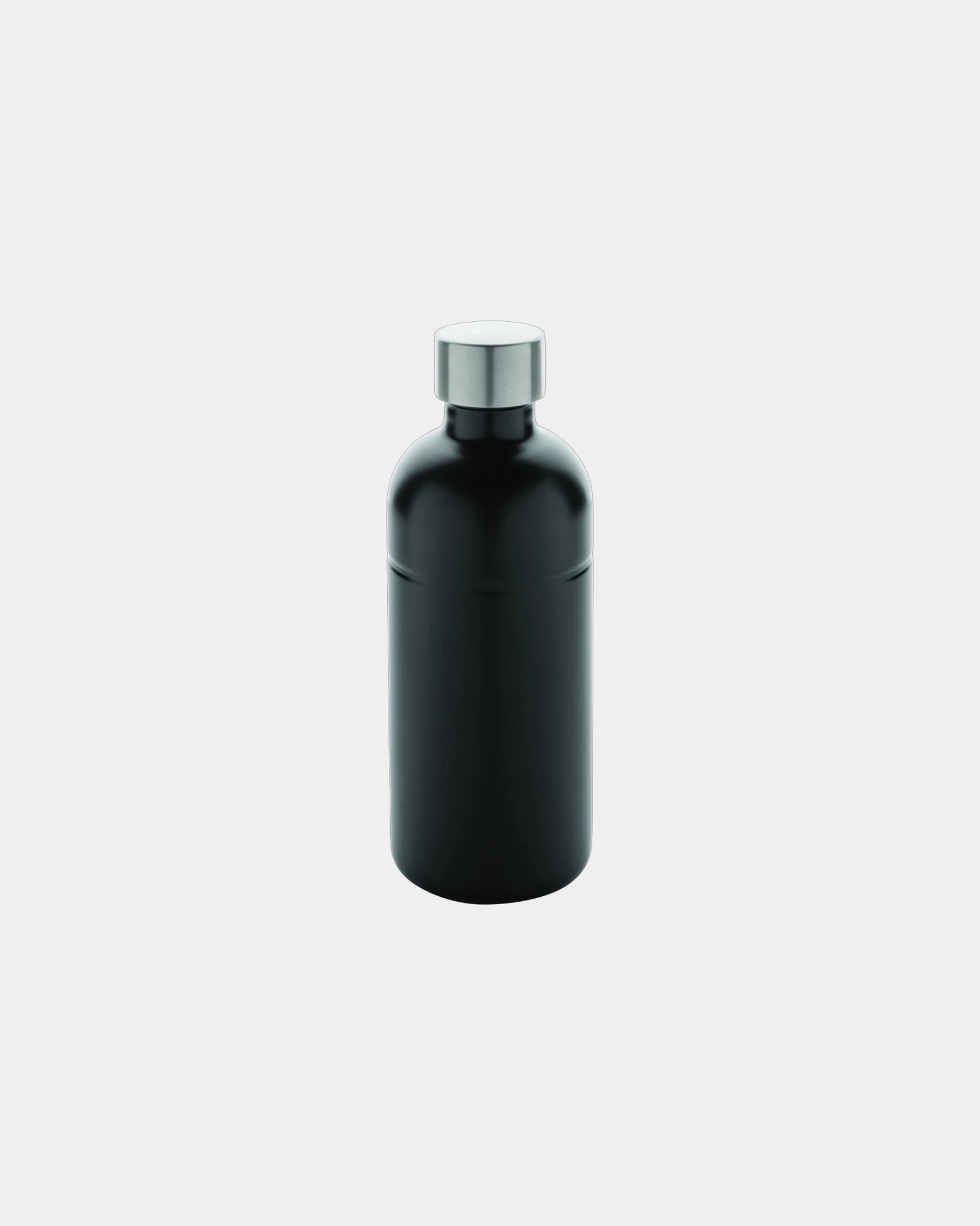 Drinkfles van gerecycled staal RCS om te personaliseren - Zwart