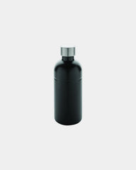 Drinkfles van gerecycled staal RCS om te personaliseren - Zwart
