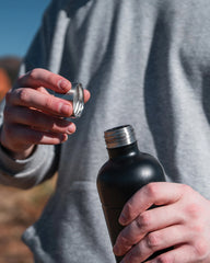 Drinkfles van gerecycled staal RCS om te personaliseren - 5