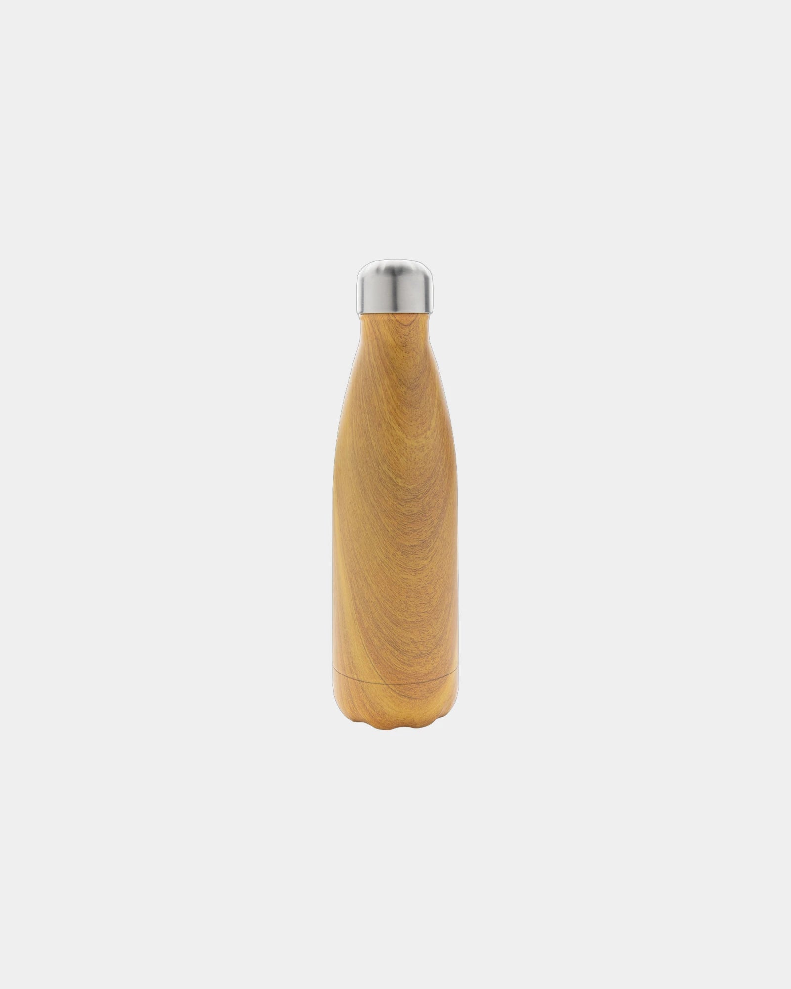Thermosfles rvs 500ml houtlook om te personaliseren - 1