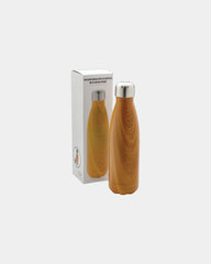 Thermosfles rvs 500ml houtlook om te personaliseren - 4