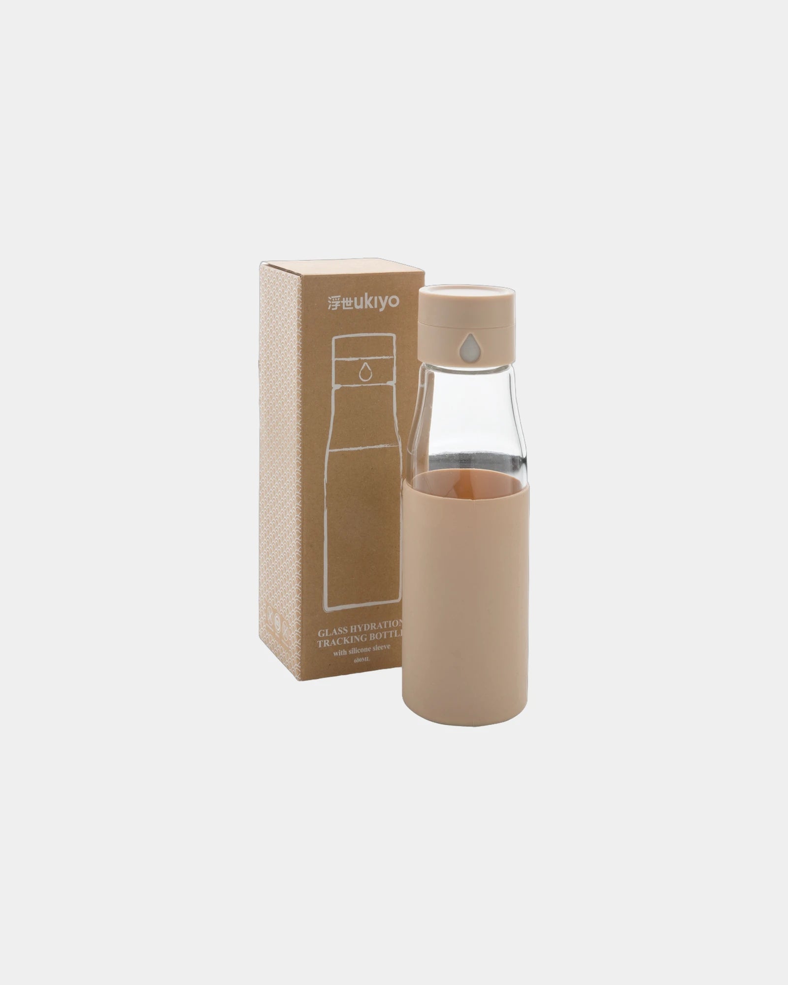 Drinkfles glas 600ml om te personaliseren - 4