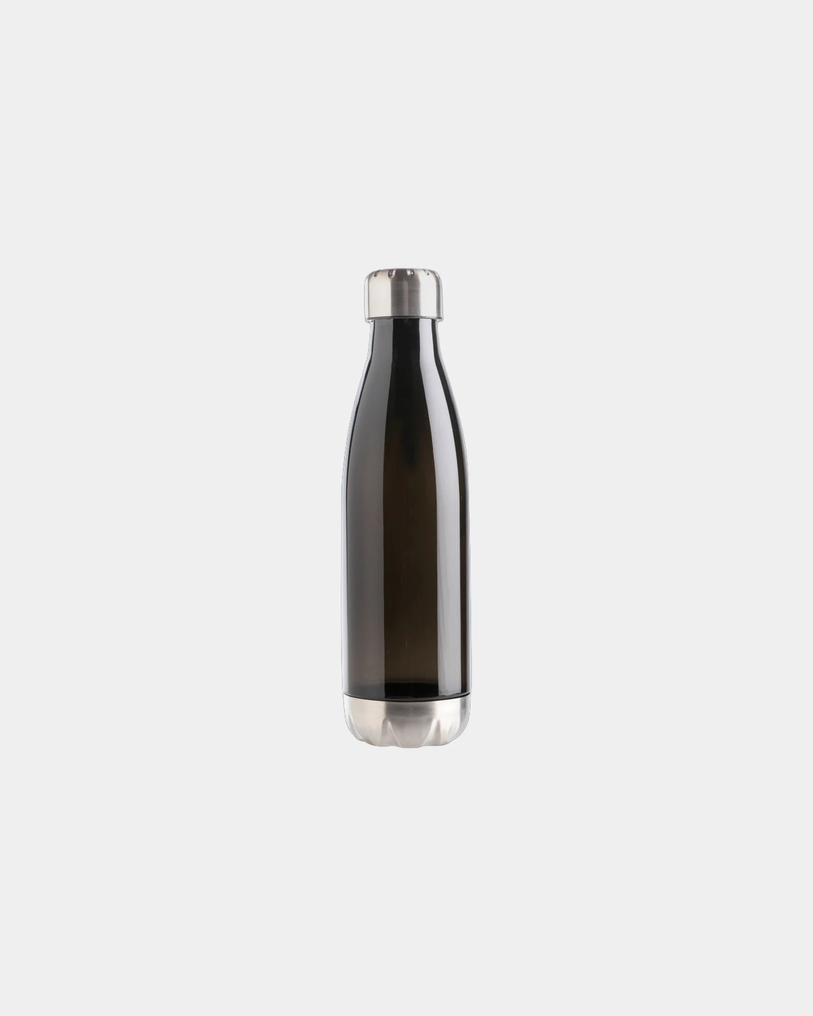 Waterdichte drinkfles PETG rvs dop om te personaliseren - Zwart
