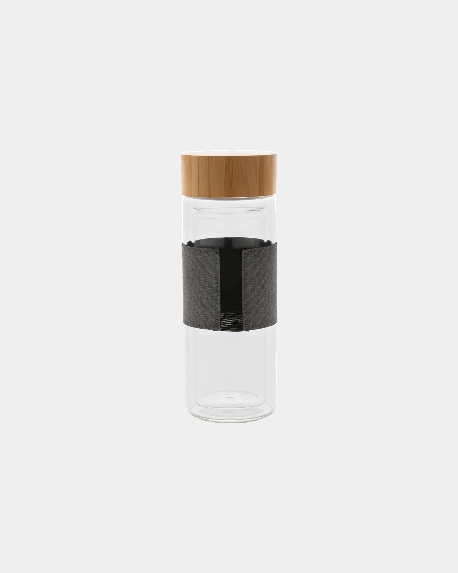 Drinkfles dubbelwandig glas 360ml om te personaliseren