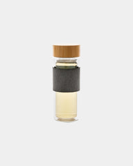 Drinkfles dubbelwandig glas 360ml om te personaliseren