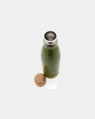 Thermosfles rvs met bamboe afwerking om te personaliseren - 17