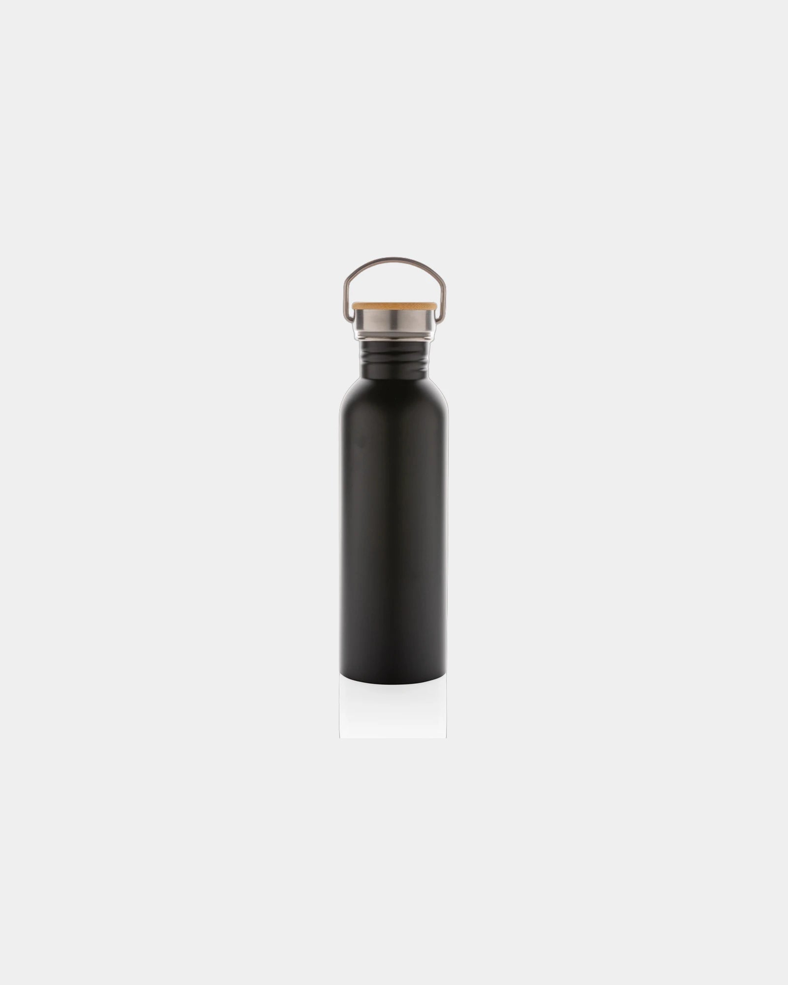 Drinkfles rvs met bamboe deksel 710ml om te personaliseren - 1