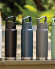Thermosfles rvs 650ml met handvat om te personaliseren - 6