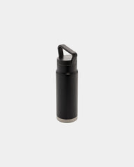 Thermosfles rvs 650ml met handvat om te personaliseren - Zwart