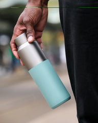 Thermosfles van gerecycled rvs 600ml om te personaliseren - 14
