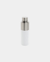 Thermosfles van gerecycled rvs 600ml om te personaliseren - Wit