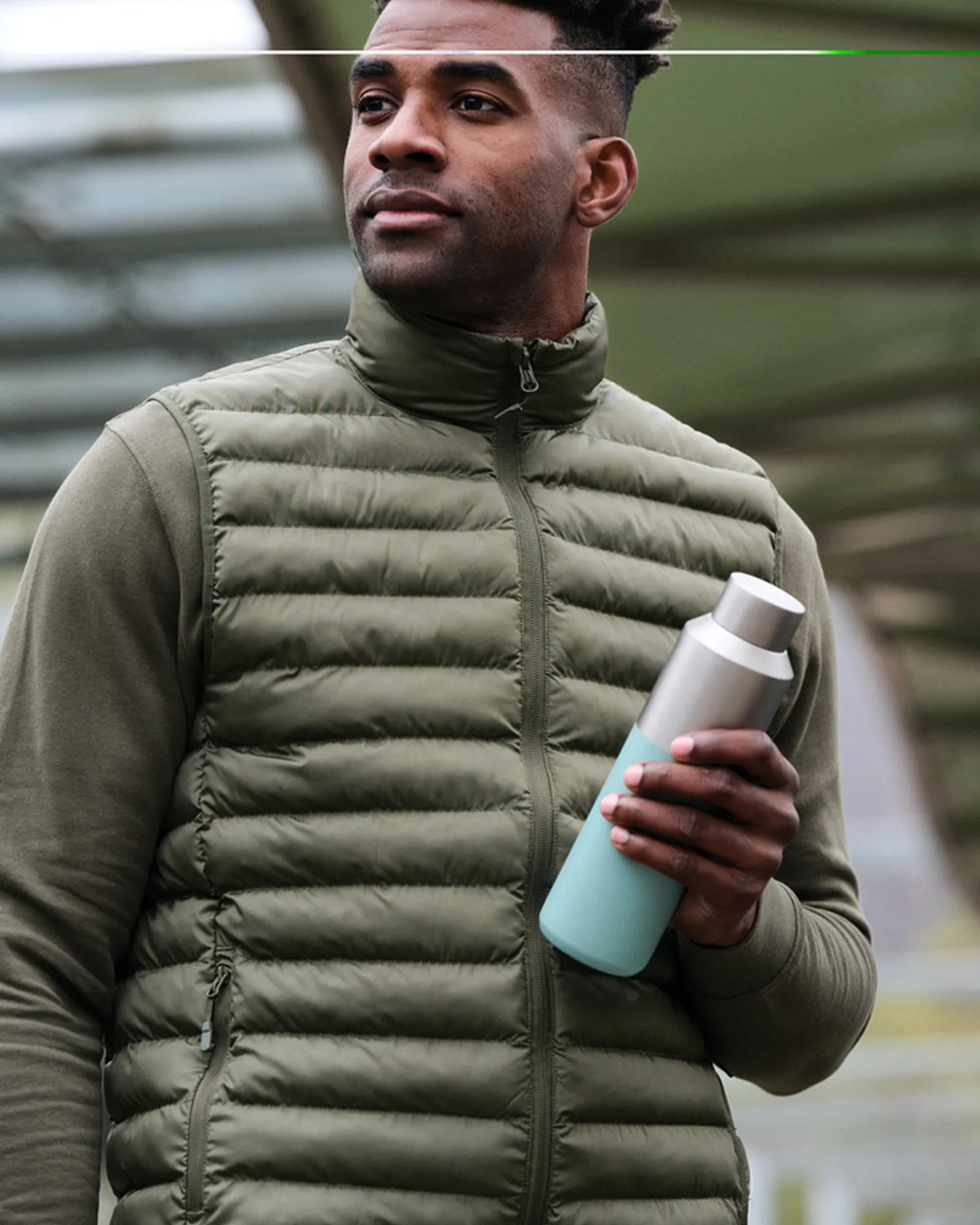 Thermosfles van gerecycled rvs 600ml om te personaliseren - 15