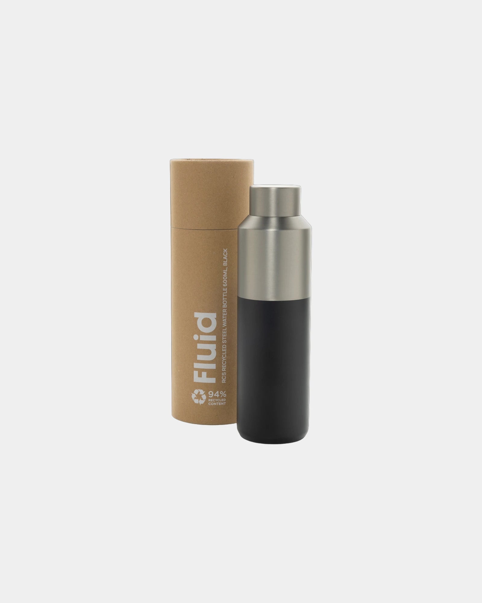 Thermosfles van gerecycled rvs 600ml om te personaliseren - 1