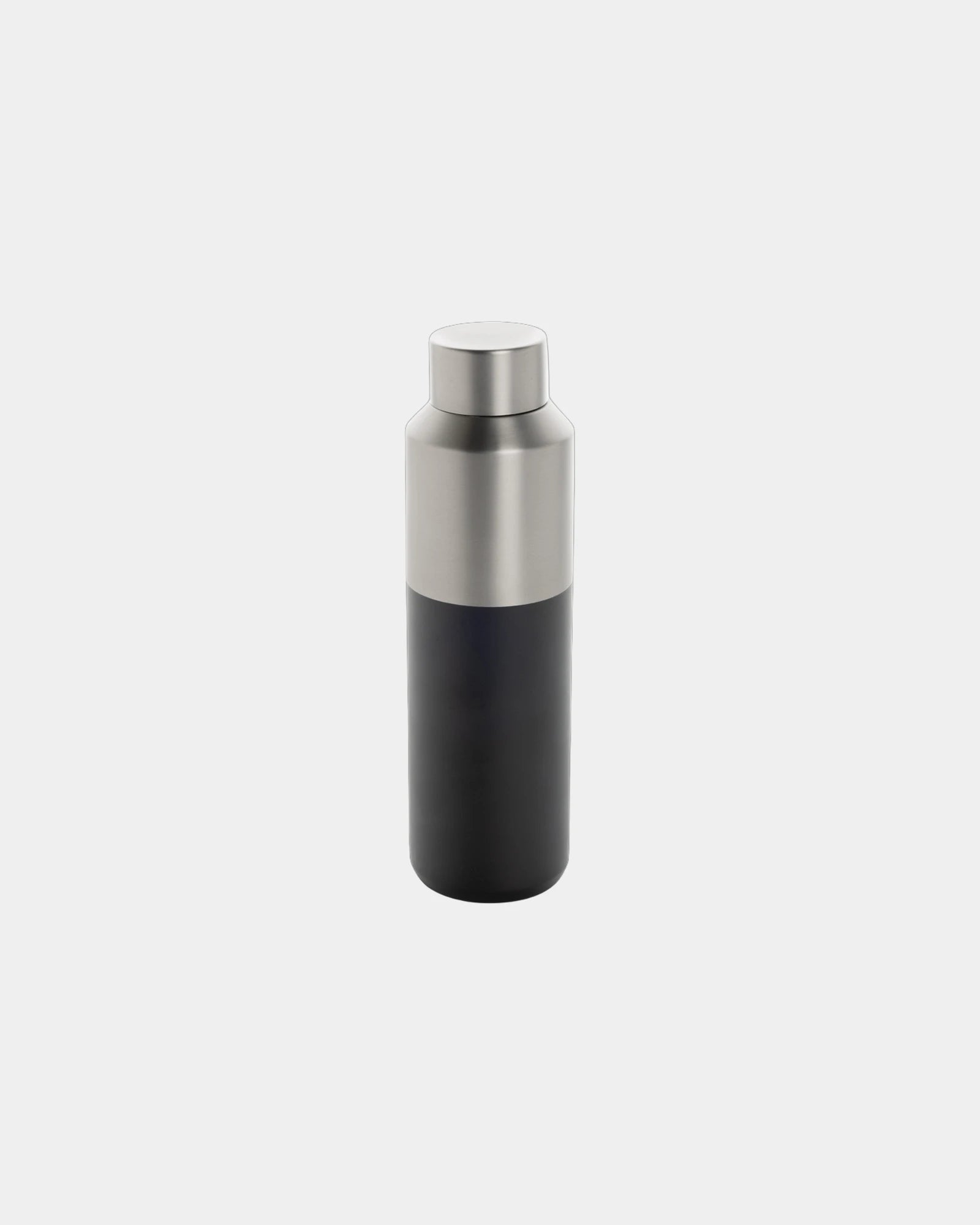 Thermosfles van gerecycled rvs 600ml om te personaliseren - Zwart