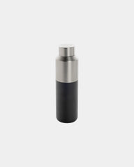 Thermosfles van gerecycled rvs 600ml om te personaliseren - Zwart