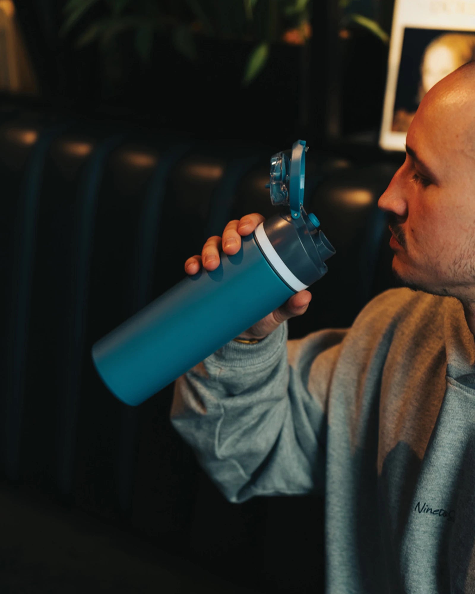 Drinkfles waterdicht gerecycled staal om te personaliseren - 24