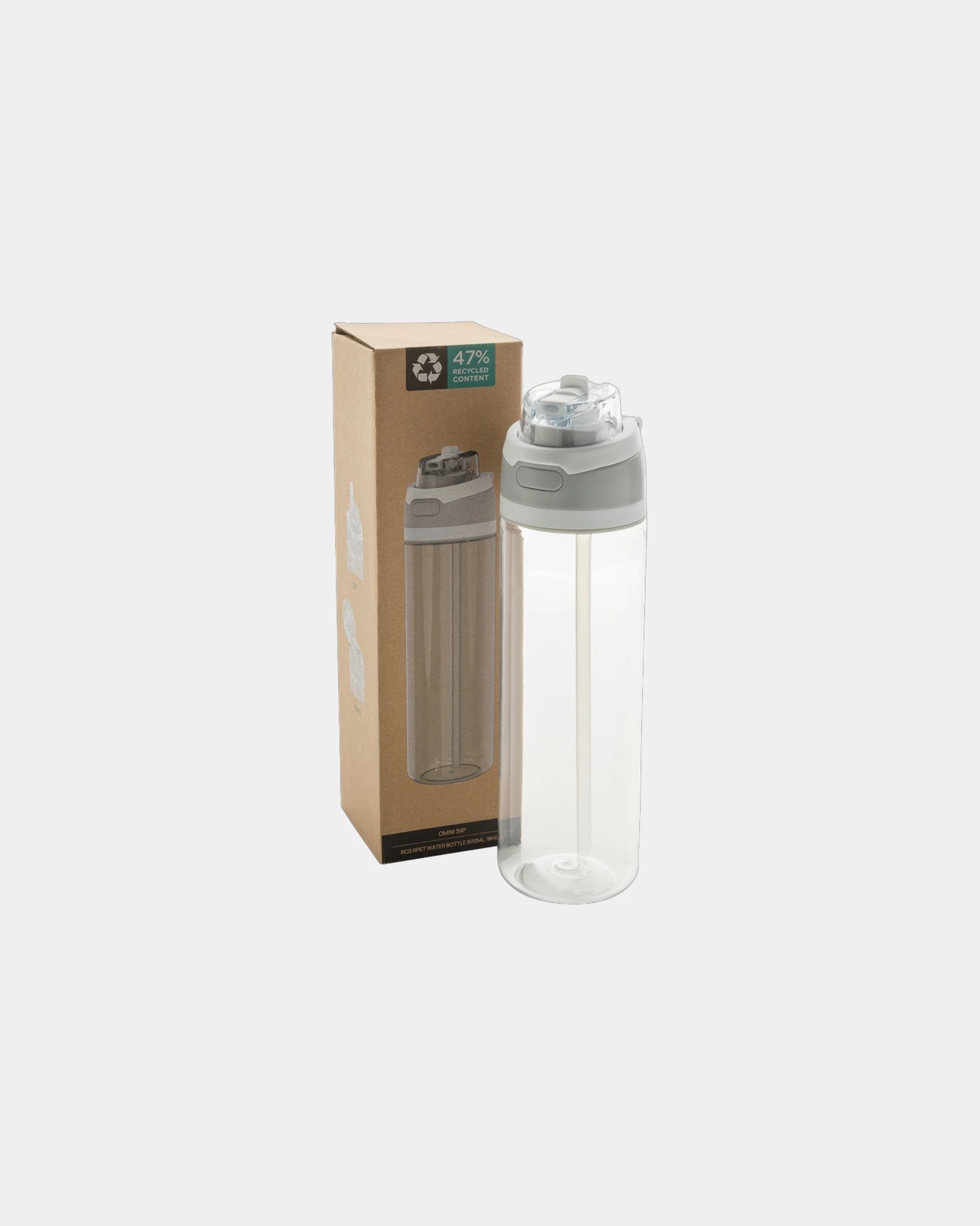 Gerecyclede drinkfles rPET 800 ml om te personaliseren - 8