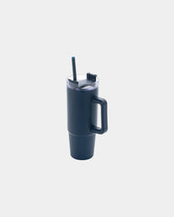 Mug gerecycled plastic RCS 750ml Tana om te personaliseren - Marineblauw