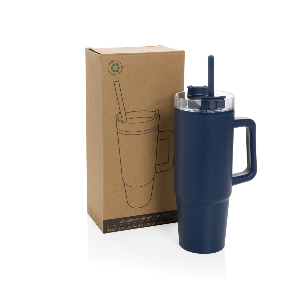 Mug gerecycled plastic RCS 750ml Tana om te personaliseren - 1