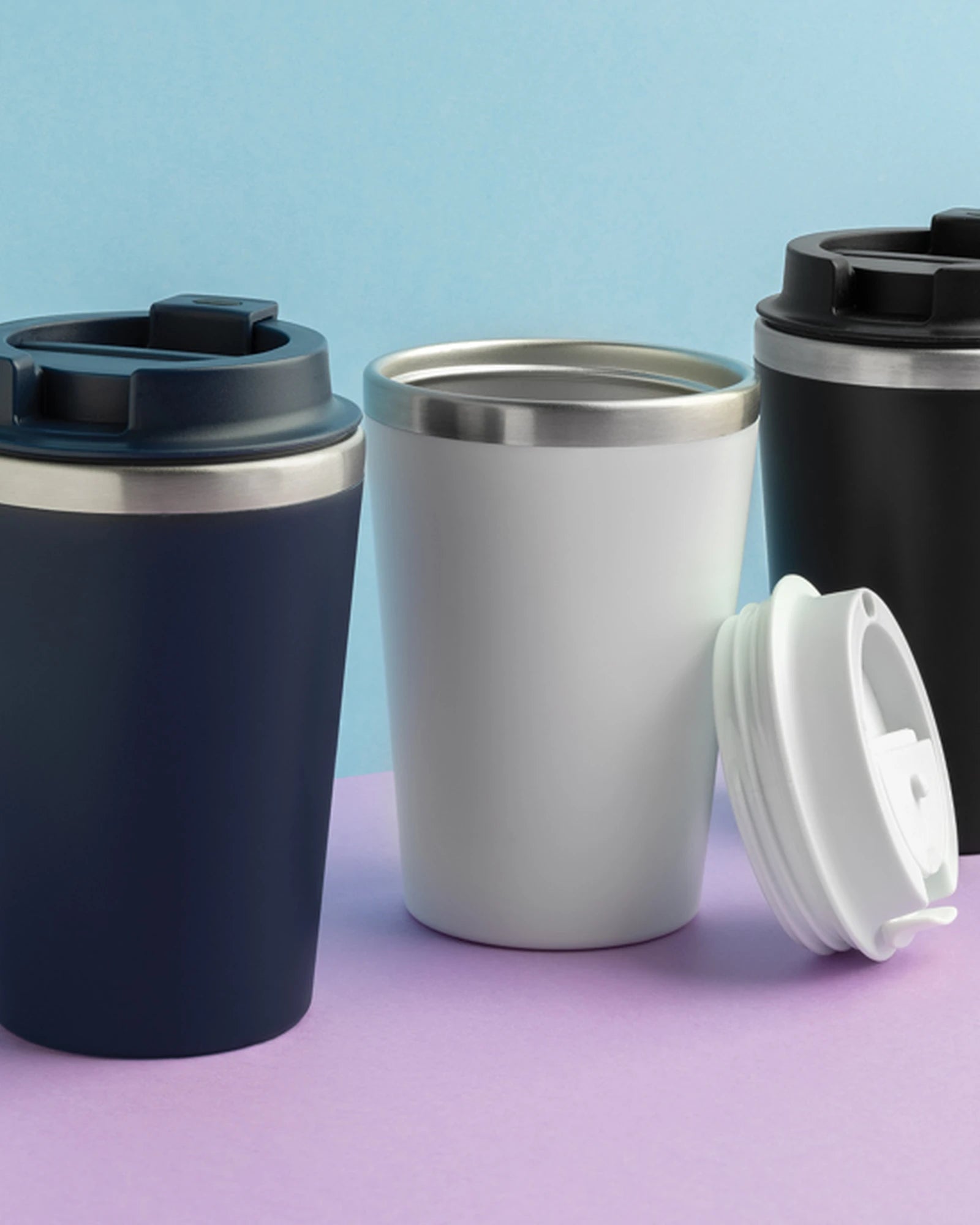 Mug dubbelwandig gerecycled PP RCS om te personaliseren - 10