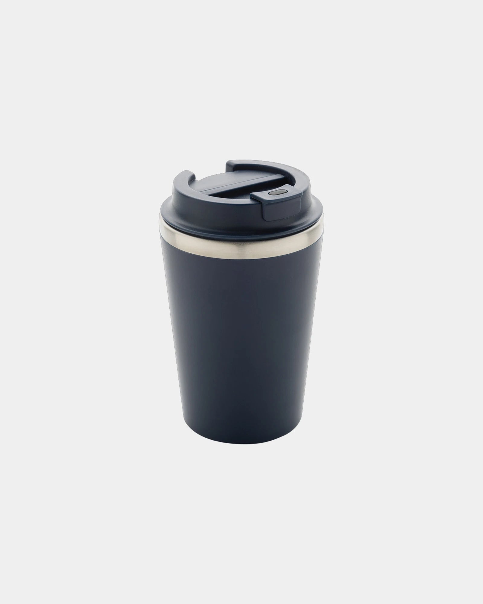 Mug dubbelwandig gerecycled PP RCS om te personaliseren - Marineblauw