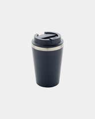 Mug dubbelwandig gerecycled PP RCS om te personaliseren - Marineblauw