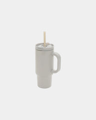 Mug gerecycled rvs 480ml waterdicht om te personaliseren - warmbruin